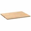 vidaXL K&uuml;chenarbeitsplatte 80x63,5x2,7 cm Massivholz Eiche Rechteckig