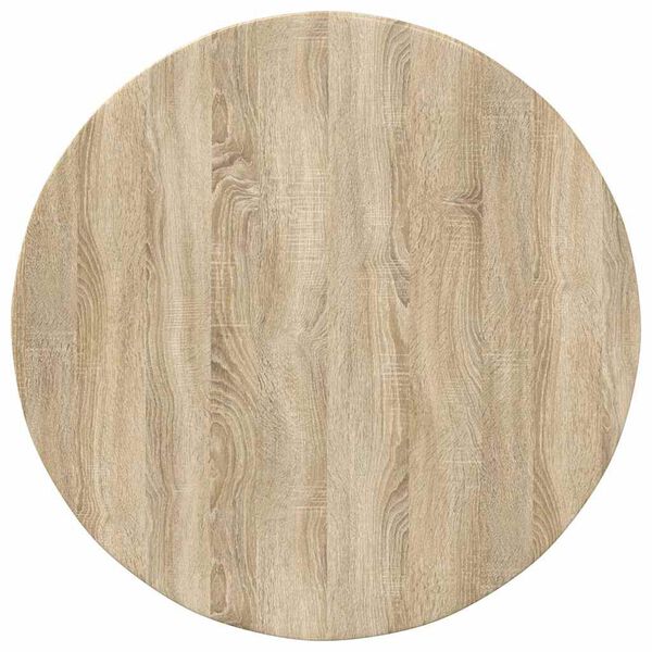 vidaXL Tischplatte Sonoma-Eiche 80 x 80 x 1,5 cm Holzwerkstoff