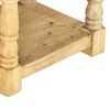 vidaXL Nachttisch 40 x 35 x 50 cm Mango Massivholz
