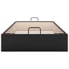 vidaXL Ottoman-Bett ohne Matratze Schwarz 100x200 cm Kunstleder
