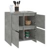 vidaXL Sideboard Betongrau 70x41x75 cm Holzwerkstoff