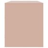 vidaXL TV-Schrank Rosa 99x39x44 cm Stahl