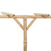 vidaXL Pergola Bambus 385 x 40 x 205 cm