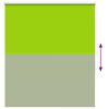 vidaXL Verdunkelungsrollo Gr&uuml;n 140x130cm Stoffbreite 136,6cm Polyester