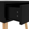vidaXL Nachttische 2 Stk. Schwarz 40x40x56 cm Holzwerkstoff