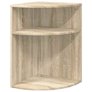 vidaXL Beistelltisch 39,7 x 39,7 x 60 cm Holzwerkstoff Sonoma-Eiche