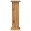vidaXL Postament mit Stauraum Artisan-Eiche 31x30x90 cm Holzwerkstoff
