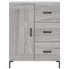 vidaXL Highboard Grau Sonoma 69,5x34x180 cm Holzwerkstoff