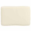 vidaXL Pallet Kissen Set 3 pcs Creme 120 x 80 x 12 cm Oxford Stoff