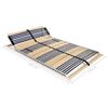 vidaXL Lattenrost mit 42 Latten 7 Zonen 140x200 cm