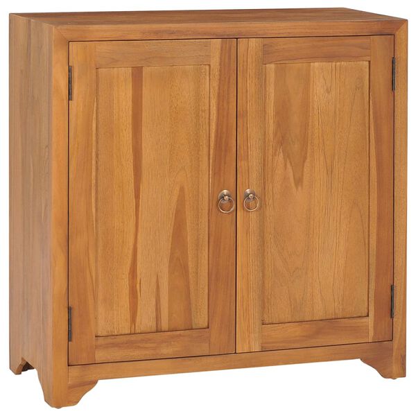 vidaXL Schrank 70x30x70 cm Teak Massivholz