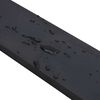 vidaXL Gummileiste f&uuml;r Schneepflug Schwarz 300x10x1 cm