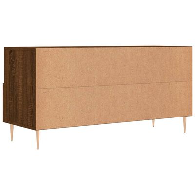 vidaXL TV-Schrank Braun Eichen-Optik 102x36x50 cm Holzwerkstoff