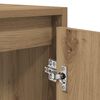 vidaXL 2-tlg. Badm&ouml;bel-Set Artisan-Eiche Holzwerkstoff