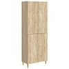 vidaXL Schrankset 2 pcs Sonoma-Eiche Holzwerkstoff