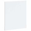 vidaXL Geschirrsp&uuml;lerblende Porto Wei&szlig; 60x1,5x67 cm Holzwerkstoff