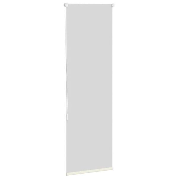 vidaXL Verdunkelungsrollo Cremewei&szlig; 50x175cm Stoffbreite 45,7 cm