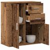 vidaXL Sideboard mit Schubladen Altholz 60 x 31 x 70 cm Holzwerkstoff