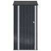 vidaXL Gartenh&uuml;tten Anthrazit 103 x 74 x 200 cm Metall
