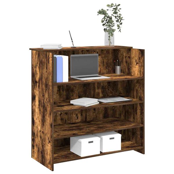 vidaXL Empfangstheke R&auml;uchereiche 100x50x103,5 cm Holzwerkstoff