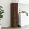 vidaXL Apothekerschrank Eichen-Optik 30x41x144,5 cm Holzwerkstoff