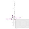 vidaXL Boxspringbett mit Matratze Hellgrau 90x200 cm Stoff