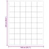 vidaXL Winterbettdecke Gepolstert Dunkelblau 140 x 220 cm Mikrofaser