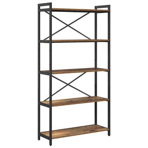 vidaXL B&uuml;cherregal Altholz 80 x 30 x 155 cm Holzwerkstoff