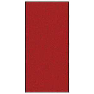 vidaXL Fu&szlig;matte Rot und Schwarz 120 x 250 cm 100% Polyamid