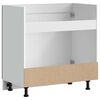 vidaXL Sp&uuml;lenunterschrank Kalmar Braun Eichen-Optik 80x46x81,5 cm