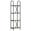 vidaXL B&uuml;cherregal Artisan-Eiche 40 x 30 x 146 cm Holzwerkstoff