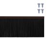 vidaXL Aufsteck T&uuml;rb&uuml;rstendichtungen 6 pcs Braun 100 cm