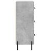 vidaXL Sideboard Betongrau 34,5x34x90 cm Holzwerkstoff