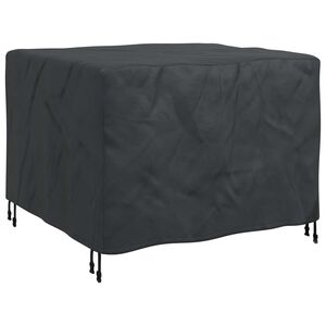 vidaXL M&ouml;belbezug Uni Schwarz 100 x 100 x 70 cm 210D