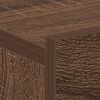 vidaXL H&auml;ngender Nachttisch Braun Eiche 40x30x15 cm Holzwerkstoff