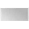 vidaXL LED-Badezimmerspiegel Transparent 40 x 90 cm Geh&auml;rtetes Glas