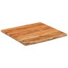 vidaXL Waschtischplatte 60x60x2,5 cm Quadratisch Massivholz Akazie