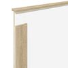 vidaXL Bettrahmen Sonoma-Eiche 90 x 200 cm Ingenieurs Holz