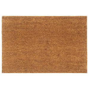 vidaXL Fu&szlig;matte Natur 60x90 cm Kokosfaser Getuftet