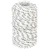 vidaXL Mehrzweck-Allzweckseil 2 mm 500 m Wei&szlig; Polyester