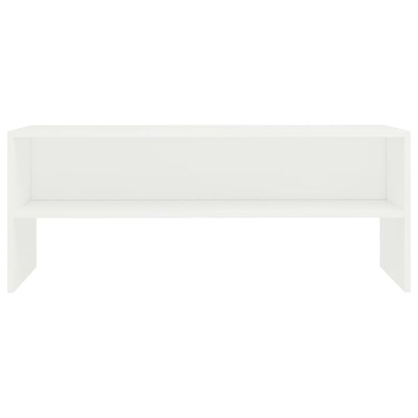 vidaXL TV-Schrank Wei&szlig; 100x40x40 cm Holzwerkstoff