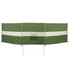 vidaXL Camping-Windschutz Gr&uuml;n 490x123 cm Wasserdicht