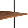 vidaXL Wandschreibtisch 90x40x170 cm Massivholz Akazie