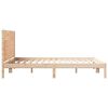 vidaXL Massivholzbett Extra Lang ohne Matratze 160x220 cm