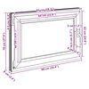 vidaXL Kellerfenster "RISOR" 90x70 cm Drehkipp DIN Links Anthrazit