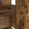 vidaXL Schreibtisch Ger&auml;ucherte Eiche 113 x 54 x 120 cm Holzwerkstoff