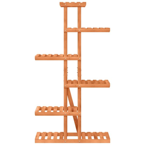 vidaXL Blumenst&auml;nder 75x25x140,5 cm Massivholz Tanne