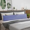 vidaXL Sofakissen 2 pcs Jeans blau 200 x 40 cm Stoff