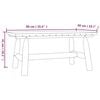 vidaXL 5-tlg. Garten-Lounge-Set Massivholz Fichte