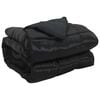 vidaXL Ganzjahresbettdecke 220 x 240 cm 300 g/m&sup2; Schwarz